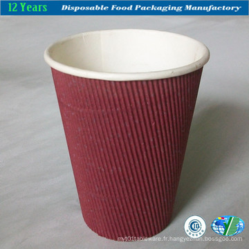 Ripply Paper Cup in Food Grade of High Quality